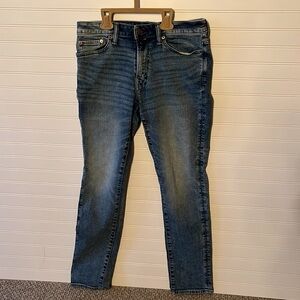 American Eagle Mens Airflex+ Slim Straight Jeans-Size 30x32 Light Wash